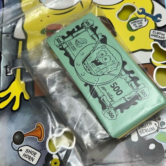 Nickelodeon Hasbro SpongeBob Square Pants Operation Game Complete - Picture 8 of 8